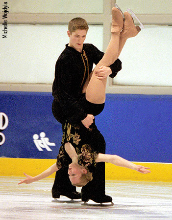 Katie Collins &amp; Lincoln Coverdale - Novice Free Dance
