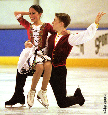 Loren Galler-Rabinowitz &amp; David Mitchell - Novice Free Dance