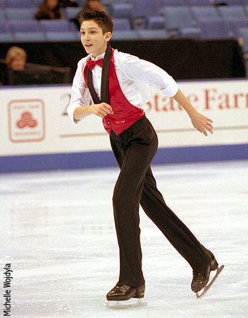 Evan Lysacek - Junior Men Short Program