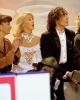 Elena Grushina &amp; Ruslan Goncharov with coaches Maia Usova &amp; Tatiana Tarasova