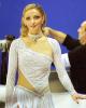 Tatiana Navka waits to begin her Compulsory Dance