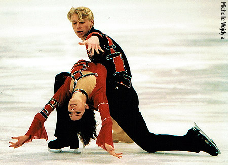 Isabelle Delobel &amp; Olivier Schoenfelder at practice at the MCI Center