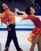 Aaron Lowe &amp; Megan Wing at practice at the MCI Center