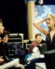 Igor Shpilband with Tanith Belbin &amp; Ben Agosto at practice at the MCI Center