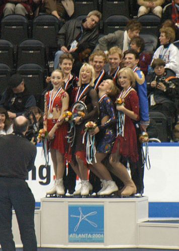 Junior Ice Dance Podium