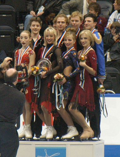 Junior Ice Dance Podium