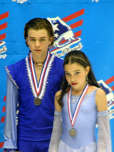 Juvenile Free Dance Medalists