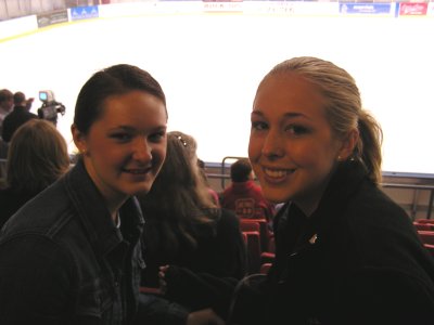 Solo dancers Alissa Mueller and Emily Russart