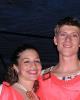 Junior competitors Lindsay Cohen and Evan Roberts 