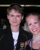Junior competitors Kaitlyn Weaver and Charles Clavey