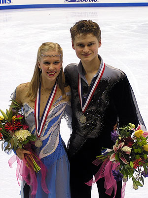 2006 National Pewter Medalists (Junior) Kaitlyn Weaver &amp; Charles Clavey