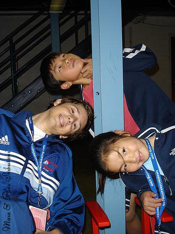 Tim McKernan with Maia &amp; Alex