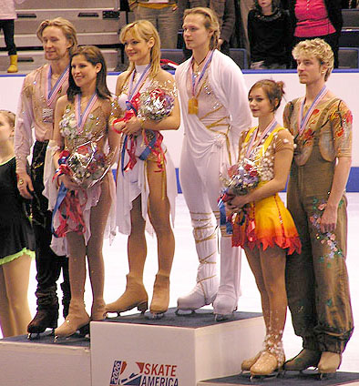 The 2006 Skate America Ice Dance Podium The 2006 Skate America Ice Dance Podium