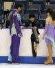 Nozomi Watanabe &amp; Akiyuki Kido (JPN) with coach Natalia Linichuk