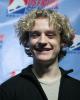 Charlie White in the mixed zone