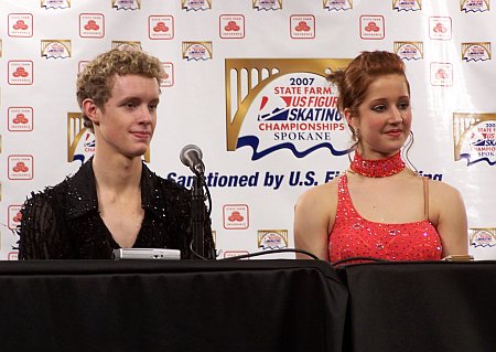 Emily Samuelson &amp; Evan Bates