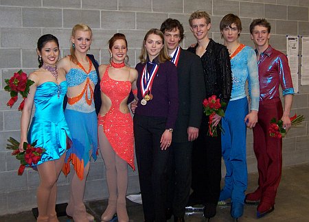 Ann Arbor teams go 1-2-3 in junior ice dancing
