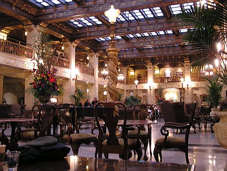 Inside the Davenport Hotel
