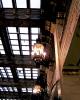 Looking up from the main floor of the Davenport Hotel