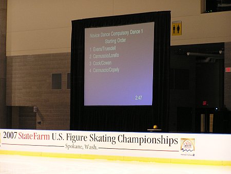 The competition officially begins!