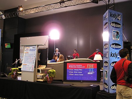 KXLY interview booth