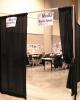 Media area at secondary arena