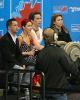 Mylène Girard &amp; Liam Dougherty with their coaches