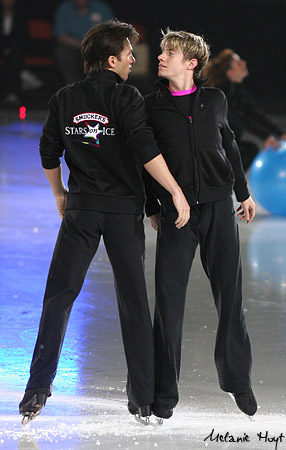 Michael Weiss and Jeffrey Buttle