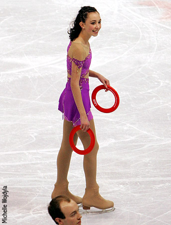 Marissa Secundy smiles at the crowd