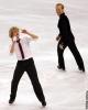 Charlie White again tries for second level as John Baldwin looks on