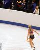 Alexe Gilles watches flying disc head into the stands