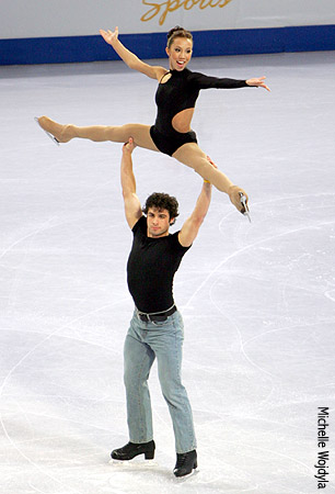 Keauna McLaughlin &amp; Rockne Brubaker - Senior Pairs Gold