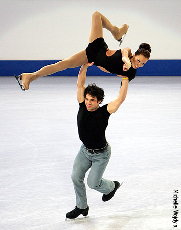 Keauna McLaughlin &amp; Rockne Brubaker - Senior Pairs Gold