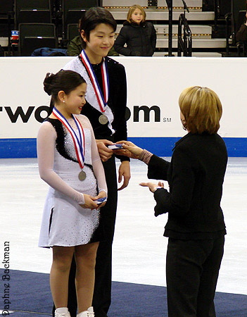 The Shibutanis receive their Radix pins