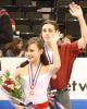 Waving bronze medalists