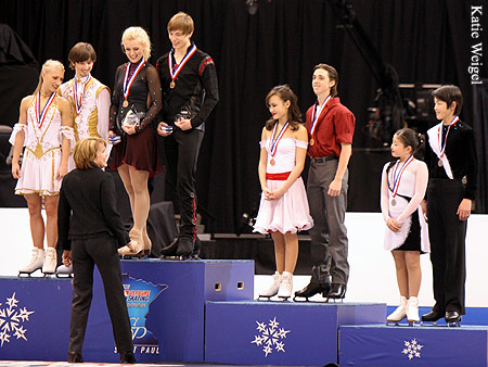 The Radix pins are awarded to the medalists