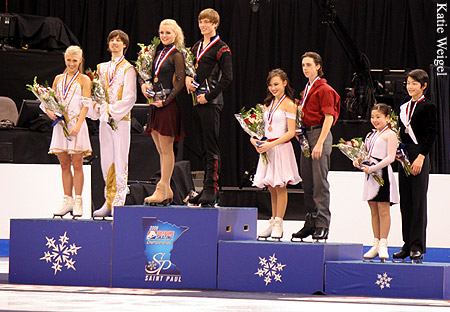 The 2008 junior ice dance champs