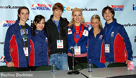 Madison Chock &amp; Greg Zuerlein, Madison Hubbell &amp; Keiffer Hubbell, Piper Gilles &amp; Timothy McKernan