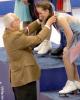 Una Donegan receives her bronze medal