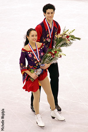 Anastasia Olson &amp; Jordan Cowan on their victory lap