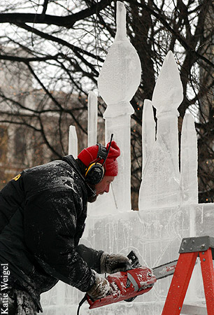 Ice sculptures