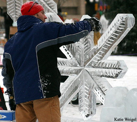 Ice sculptures
