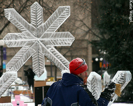 Ice sculptures
