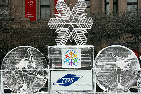 Ice sculptures