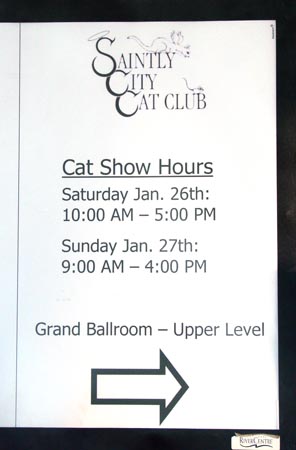 This way to the show...