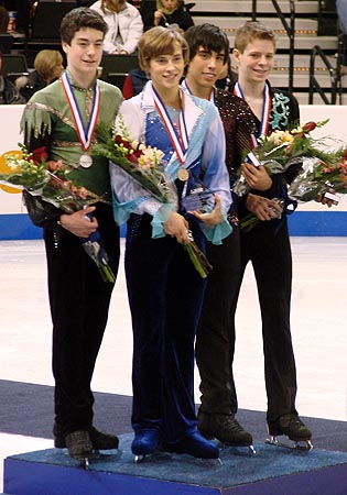 Podium for Junior Men 