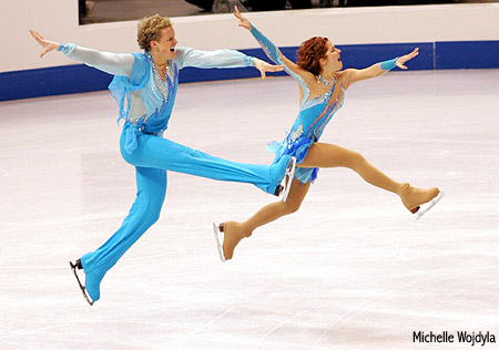 Emily Samuelson &amp; Evan Bates