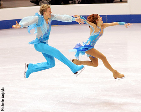 Emily Samuelson &amp; Evan Bates