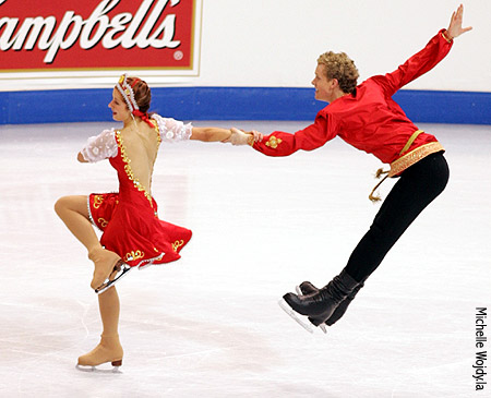 Emily Samuelson &amp; Evan Bates