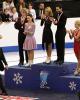 The medalists show their appreciation for Punsalan &amp; Swallow
